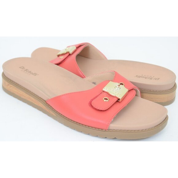 Dr. Scholl's Women's 11M Originalist Slide Wedge Sandals Vacation Beach Summer - Picture 1 of 9